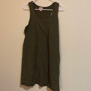 Mossimo tank top t-shirt dress striped